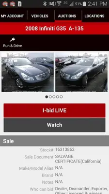 IAA Buyer android App screenshot 2